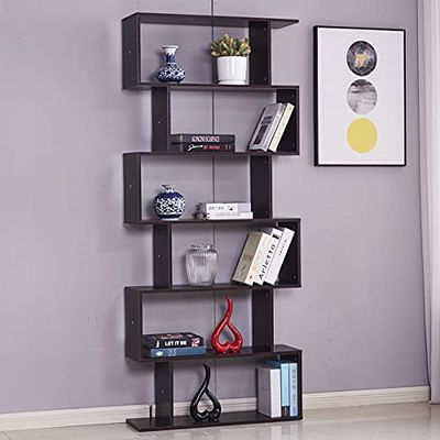 80 x 23 x 192)cm (L x W x H) Storage Rack Shelves for Bathroom Multifunctional Wooden Storage Display Stand Shelf for Living Room, Home Office, Bedroom, Bookcase Storage Shelf Entryway Shelf Shoe Rack Home Office Decor