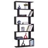 80 x 23 x 192)cm (L x W x H) Storage Rack Shelves for Bathroom Multifunctional Wooden Storage Display Stand Shelf for Living Room, Home Office, Bedroom, Bookcase Storage Shelf Entryway Shelf Shoe Rack Home Office Decor view 4