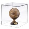 HomeDecoGoods Clear Acrylic Display Cube  Easy Assemble Box Cube Display Dustproof Protection Case for Collectibles, Figure and Items (12 Inches) view 2