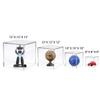 HomeDecoGoods Clear Acrylic Display Cube  Easy Assemble Box Cube Display Dustproof Protection Case for Collectibles, Figure and Items (10 Inches) view 4