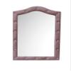 Acme Reggie Mirror in Pink Fabric view 1