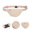 kids fanny pack boys for waist girls packs women hiking boy men white funny festival bag crossbody- Summer Waist Bag Imitation Straw- Woven Chest Pouch Cross- body view 3
