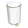 Creative Trash Can Stainless Steel Kitchen Trashbin Living Room Garbage Can 12L view 1