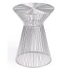 Beaumont Lane Modern Silver Metal End Table view 1