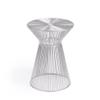 Beaumont Lane Modern Silver Metal End Table view 4