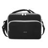 Amersun Boys Girls Lunch Bag, Black with Shoulder Strap, Polyester, Sponge, 10.2"L x 8.2"H x 0.43"W view 1
