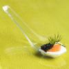 zappy 200 Clear Disposable Plastic Chinese Spoon Asian Soup Spoons for Appetizer, Ramen, Pho Spoon Dessert Spoon Tasting spoons & Sample Spoon view 1