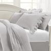 Lush Decor Reyna Ruffle Daybed 6 Piece Set 68" W x 92" L, Light Gray - Gray Bedding Set - Daybed Comforter Set - Ruffled Bedding - Coquette Decor view 2