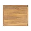Beaumont Lane Natural Wood Nightstand, 21" W x 17.25" D x 26.5" H, Acacia/Pine Wood, Natural Finish, 2 Drawers with Ring Pulls, Open Shelf, Transitional Style, Bedroom or Living Room Side Table view 3