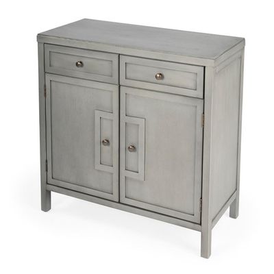 Beaumont Lane Gray Console Cabinet