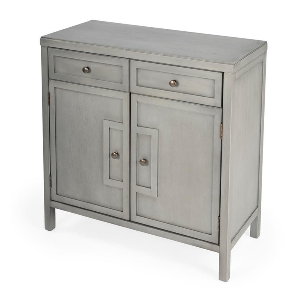 Beaumont Lane Gray Console Cabinet
