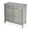 Beaumont Lane Gray Console Cabinet view 1
