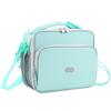 Amersun Lunch Bag for Kids - Padded Insulated Lunch Box with Adjustable Shulder Strap & 2 Pockets for Girls Boys Toddler School, Light Blue view 1