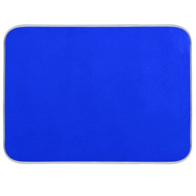 Bright Blue Dish Drying Mat for Kitchen Counter Rack Drainer Mat 18 x 24 Inch Absorbent Microfiber Dry Dishes Mats Dish Drying Pad for Countertops Decor
