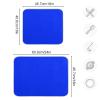 Bright Blue Dish Drying Mat for Kitchen Counter Rack Drainer Mat 18 x 24 Inch Absorbent Microfiber Dry Dishes Mats Dish Drying Pad for Countertops Decor view 3
