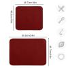 Burgundy Wine Red Dish Drying Mat for Kitchen Counter 18 x 24 Inch Absorbent Microfiber Dry Dishes Mats Drainer Counter Mat Drying Dish Pad for Countertops Decor view 3