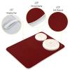 Burgundy Wine Red Dish Drying Mat for Kitchen Counter 18 x 24 Inch Absorbent Microfiber Dry Dishes Mats Drainer Counter Mat Drying Dish Pad for Countertops Decor view 4