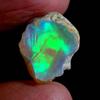 Dazzlegems 13.25 Cts 100% A+ Natural Ethiopian Welo Opal Rough Stone, Raw Crystal, October Birthstone, Jewelry Making Gemstone, Ultra Fire Striking Opal, Opal Rock, Handpicked Stone, Size-14X21 MM view 1