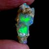 Dazzlegems 13.35 Cts 100% A+ Natural Ethiopian Welo Opal Rough Stone, Raw Crystal, October Birthstone, Jewelry Making Gemstone, Ultra Fire Striking Opal, Opal Rock, Handpicked Stone, Size-11X23 MM view 2