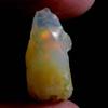 9.55 Cts 100% A+ Natural Ethiopian Welo Opal Rough Stone, Raw Crystal, October Birthstone, Jewelry Making Gemstone, Ultra Fire Striking Opal, Opal Rock, Handpicked Stone, Size-12X21 MM view 2
