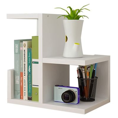 Bookshelf Desktop Expandable Organizer Stand Display Storage Stationary Organisers for Desk, Desk Stationary Organiser (Color : E, Size : 301731cm)