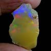Dazzlegems 10.45 Cts AAA 100% Natural Rainbow Welo Fire Ethiopian Opal Rough Loose Gemstones view 1