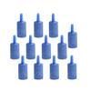 Air Diffuser 12Pcs Air Stones Cylinder, Aquarium Bubble Air Stone Fish Tank Bubble Diffuser Airstones for Aquarium Fish Tank Pump, Blue view 1