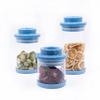 3 Pieces Glass Jars with Lid, Containers Canisters Ceramic Airtight Lid, Kitchen Storage Jars Containers for Cereal Pasta candy Beans Nuts Herbs, Dry Food Canisters view 2