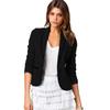 Andongnywell Fashion Women Tops Coat Blazer Suit Ladies Long Sleeve Slim Jacket Outwear Business Coats (Black,2,Medium) view 1