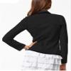 Andongnywell Fashion Women Tops Coat Blazer Suit Ladies Long Sleeve Slim Jacket Outwear Business Coats (Black,2,Medium) view 3