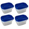 12 Pc Small Food Storage Container Meal Prep Freezer Microwave Reusable 9.5oz view 1