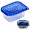 6 Pc Small Food Storage Container Meal Prep Freezer Microwave Reusable 9.5oz view 2