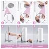 Alikeke Paper Towel HolderStainless Steel Paper Towel Holder Stand - Weighted Paper Towel Organizer,Holder for Kitchen Bedroom Bathroom Standing Paper Towel,Stainless Steel for Large Rolls-Chrome view 3
