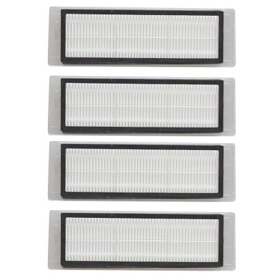 Carkio 4 Packs Replacement Parts Kit HEPA Filters Compaitble with Robot Vacuum Cleaner S5 / T6 / T7 Series Replacement Vacuum Accessories
