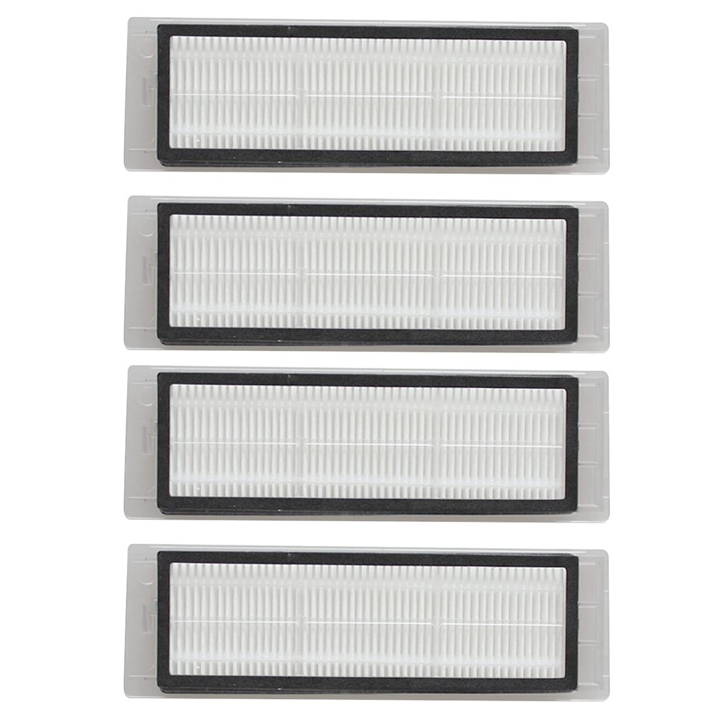 Carkio 4 Packs Replacement Parts Kit HEPA Filters Compaitble with Robot Vacuum Cleaner S5 / T6 / T7 Series Replacement Vacuum Accessories