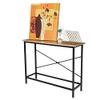 105 x 30 x 76 cm (L x W x H) Console Table Behind Sofa Couch, Narrow Entryway Table Industrial Hallway Table Console Sofa Table Foyer Hall Table for Entryway view 1