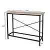 105 x 30 x 76 cm (L x W x H) Console Table Behind Sofa Couch, Narrow Entryway Table Industrial Hallway Table Console Sofa Table Foyer Hall Table for Entryway view 2