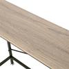 105 x 30 x 76 cm (L x W x H) Console Table Behind Sofa Couch, Narrow Entryway Table Industrial Hallway Table Console Sofa Table Foyer Hall Table for Entryway view 4