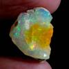 Dazzlegems 12.55 Cts AAA 100% Natural Rainbow Welo Fire Ethiopian Opal Rough Loose Gemstones-09 view 1