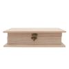 Cabilock Elegant Wooden File Organizer Sturdy Paper Storage Box Desktop Storage view 1