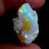 Dazzlegems 14.65 Cts AAA 100% Natural Rainbow Welo Fire Ethiopian Opal Rough Loose Gemstones-06 view 1