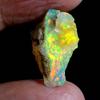 Dazzlegems 9.55 Cts AAA 100% Natural Rainbow Welo Fire Ethiopian Opal Rough Loose Gemstones-18 view 1
