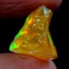 Dazzlegems 8.35 Cts AAA 100% Natural Rainbow Welo Fire Ethiopian Opal Rough Loose Gemstones-20 view 2