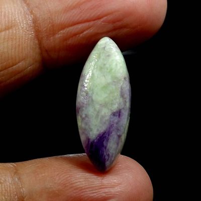 Dazzlegems 11.55 Cts. Very Rare Kammererite Chrome Clinochlore Tumbled Stone from Turkey-04
