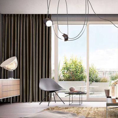 Double Pinch Pleated Curtains with Hooks panels are perfect for any living room, bedroom, family room, dining room, bathroom and office Measurement( 1 Panel, Dark Chocolate, W 52 Inch by L 108 Inch)