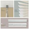 Mood Faux Wood Blinds | 26 inch Blinds for Windows | 2" Cordless Blackout Window Treatment | Comfort White | 26 x 42 view 3