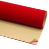 14.5"x78.7" Self Adhesive Velvet Drawer Liner Roll Felt Fabric Velvet Flocking Liner for Jewelry Drawer Box Shelf Crafts (Red) view 2