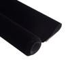 14.5"x78.7" Self Adhesive Velvet Drawer Liner Roll Felt Fabric Velvet Flocking Liner for Jewelry Drawer Box Shelf Crafts (Black) view 1