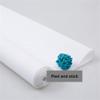 14.5"x78.7" Self Adhesive Velvet Drawer Liner Roll Felt Fabric Velvet Flocking Liner for Jewelry Drawer Box Shelf Crafts (White) view 2