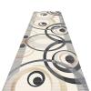 Abstract Style Hallway Rug/Carpet, Beige Indoor & Outdoor Cuttable Floor Mat with Non-Slip Backing, Warm Toned Area Rugs1m/3m/4m/5m Long (Size : 1x8m/3.3x26.2ft) view 1